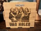 Van Halen Vinyl Record Crate - Great Fathers Day Gift
