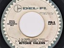 RITCHIE VALENS   SPECIAL RELEASE WHITE LABEL PROMO 4 SONG EP     DEL-FI PR-1