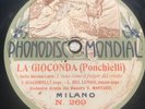 Giacomelli / Del Lungo / Caronna - 11” Phonodisc Mondial 269 / 270 - 78 rpm