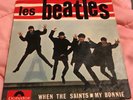 THE BEATLES EP France WHEN THE SAINTS Tony Sheridan POLYDOR   21914 +  languette