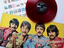 ORIGINAL 1967 RED VINYL THE BEATLES SGT PEPPERS LP ODEON JAPAN RARE
