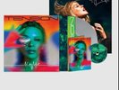 KYLIE MINOGUE TENSION LTD UK SILVER VINYL LP ,.DELUXE CD & SIGNED PRINT 22/9/23