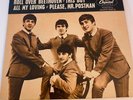 THE BEATLES FOUR BY THE BEATLES ORIGINAL FIRST PRESS HARD COVER EP WITH RECORD