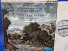 COLUMBIA SAX 2397 *BLUE/SILVER* KLEMPERER* SCHUBERT SYMPHONY 
