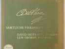 DAVID OISTRACH LEW OBORIN Beethoven Violin Sonatas PHILIPS 4 LP BOX oistrakh