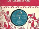 Elvis Presley 78 Paralyzed / When My Bleu Lune Virages Pour Or Again Hmv POP378