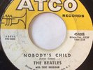 THE BEATLES WITH TONY SHERIDAN on ATCO Nobody’s Child - Ain’t She Sweet