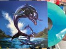 ECCO the DOLPHIN *AQUA BLUE/GREEN SWIRL* Vinyl 2LP VGM Not Moonshake Sega CD OST