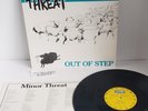 HTF HARDCORE PUNK REPRESS LP Minor Threat Out of Step DISCHORD 10 POSTER VG++ 83