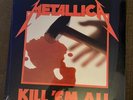 METALLICA KILL EM ALL SEALED VINYL LP 1ST PRESS SILVER LABEL MEGAFORCE MRI 069