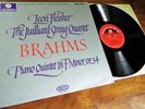 Brahms: Piano Quintet - Leon Fleisher / Juilliard SQ **Columbia SAX 2541 ED1**