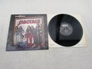 BLACK SABBATH LP SABOTAGE ORIGINAL UK 1975 1st PRESS EX+ VINYL TEXTURED