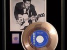 CHUCK BERRY JOHNNY B. GOODE 45 RPM GOLD METALIZED RECORD RARE NON RIAA AWARD