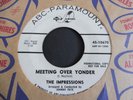 The Impressions - Meeting Over Yonder 1965 USA 45 ABC PARAMOUNT DJ/PROMO