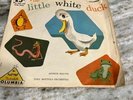 VIntage The Little White Duck Children's Record Columbia Playtime Nonbreakable