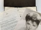Judy Garland at Carnegie Hall Deluxe Limited Edition LP Signed Letter 8x10 Photo