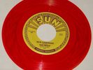 ELVIS PRESLEY on SUN RED VINYL MINT MILKCOW BLUES BOOGIE USA 45 Picture sleeve .