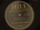 BING CROSBY JUDY GARLAND CONNECTICUT/MINE DECCA 78 RPM 176-83
