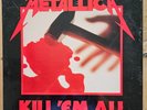 Metallica, Kill 'Em All; 10 Track LP on Megaforce Label, Sealed w/Hole Punch