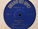 GRAND OLE OPRY Radio Show No. 182 - LP w/ cue sheet  CASH JIM JESSE SONNY BROWNS