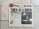 Jethro Tull _ Thick As A Brick _ Vinile LP Newspaper 1972 Chrysalis Italy 1st p