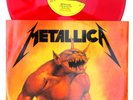 METALLICA JUMP IN THE FIRE RARE RED VINYL 1986 12