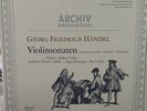 EDUARD MELKUS Handel violin sonatas ger 1969 Archiv 19847/75 STEREO 2 LP Set NM