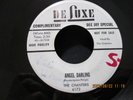CHANTERS Angel Darling / Five Little Kisses Doo Wop Vocal Grp Rock R&B 45 Orig.