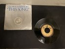 Original RARE George Harrison Beatles title sleeve picture Slv This Song 45 RPM