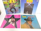 Elvis presley records X4 Moody Blue/sun Session/movie Hits/ Flaming Star