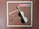 RCA LM 1160 *RED/SILVER* HEIFETZ ENCORES DEBUSSY BACH FALLA PLUM/SILVER ED 1 VG+