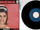 SHEILA EP LE CINEMA réédition 1969 pochette papier TRES RARE