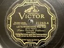 Jazz-78 RPM-Irving Aaronson & His Commanders-Let's Misbehave/An Furthermore-V+