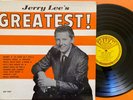 Jerry Lee Lewis - Jerry Lee's Greatest  LP 1st USA Press Sun SLP1265 N/MINT 1961