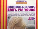 BARBARA LEWIS-BABY, I'M YOURS-ATLANTIC STEREO LP NM