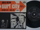 JAN & DEAN Surf City +3  1963 Sweden EP 45 7