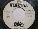 Elektra Love My Little Red Book 45 DJ Copy VG + Plays Great  PSYCH. FROM 1966.