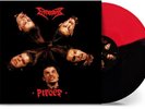 Dismember - Pieces - Red & Black Split [Used Very Good Vinyl LP] Black, Colored