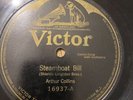 VICTOR 78 16937 Steamboat Bill Arthur Collins Mississippi Dippy Dip Byron Harlan