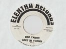 DINO VALENTI  Don't Let It Down 45 RECORD RARE DJ PROMO PSYCH GARAGE ROCK