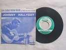 Disque SP 45 Tours de Johnny Hallyday 