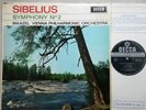 Decca LP SXL 6125 WIDE BAND ED1: Sibelius - Symphony No. 2 / Maazel / VPO
