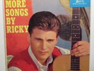 RICKY NELSON MORE SONGS BY WITH POSTER (VG+) LP-12059 LP VINYL RECORD