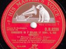 Schnabel; Sargent. Mozart (Piano concerto KV 459). HMV DB 8298-8201 (4). NM(-)