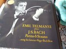 Emil Telmanyi Bach Sonatas & Partitas 3 Lp Box Danacord (Decca LXT 2951-53) NM++