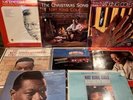8 Nat King Cole Vinyl Records Christmas Song, Unforgettable, Ramblin' Rose