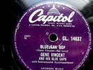 1281/ GENE VINCENT-Who slapped John-Bluejean Bop-Schellack-R´n`R-78rpm Schellack