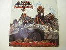 LIZZY BORDEN Menace To Society SIGNED LP  1986 ENIGMA ST-73224