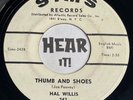 Great Melodic Teen Country / Bopper 45 HAL WILLIS Thumb & Shoes /Nopper SIMS mp3