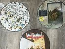 Led Zeppelin 2,3 And 4 picture disc vinyl records